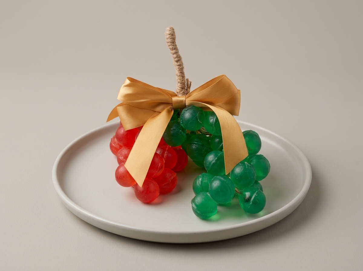 Jabón Racimo de Uvas Navideño